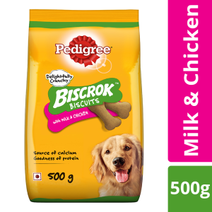 Pedigree Biscrok Biscuits With Milk & Chicken