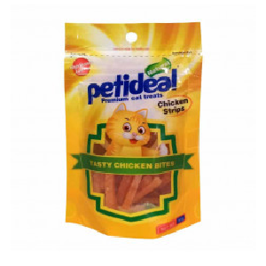 Petideal Chicken Strips Cat Treats