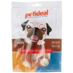 Petideal Chicken & White Dental Knot Bone Dog Treat