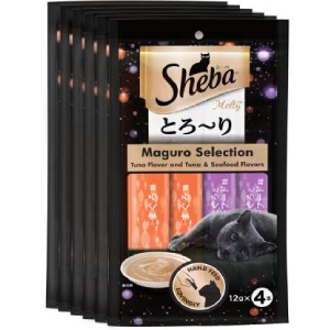 Sheba Maguro Selection Tuna & Seafood Flavors