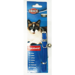 Trixie Cat Collar With Bell Blue