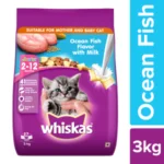 Whiskas Junior 'Ocean Fish Flavour With Milk' Cat Dry Food