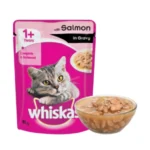 Whiskas With 'Salmon in Gravy' (Pouch)